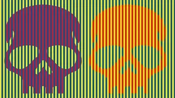 Imagen de la ilusión óptica Imagen de la ilusión óptica