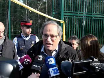 El president de la Generalitat, Quim Torra El president de la Generalitat, Quim Torra