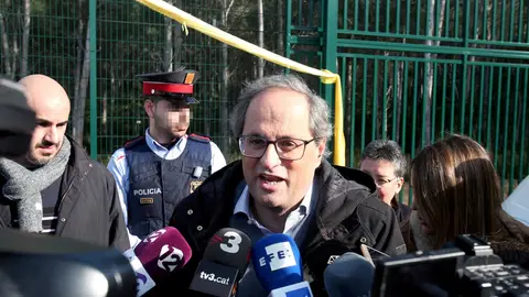 El president de la Generalitat, Quim Torra El president de la Generalitat, Quim Torra