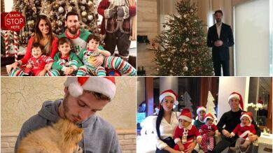 Así es la Navidad de los deportistas: Messi, Gasol, Cristiano, Saúl, Calderón, Iniesta...