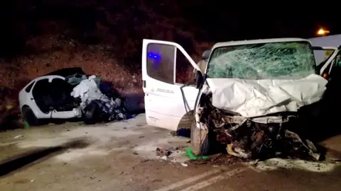 Mueren dos jóvenes de 18 y 20 años en un accidente de tráfico en Puente de Génave Mueren dos jóvenes de 18 y 20 años en un accidente de tráfico en Puente de Génave