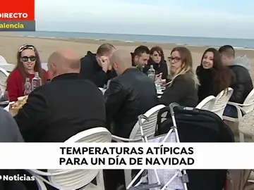 Las temperaturas suaves convierten el día de Navidad en una jornada atípica Las temperaturas suaves convierten el día de Navidad en una jornada atípica