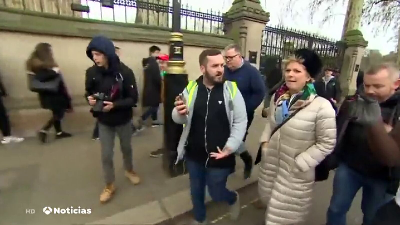 Tensión en Reino Unido a una semana de que el gobierno británico vote el acuerdo del Brexit