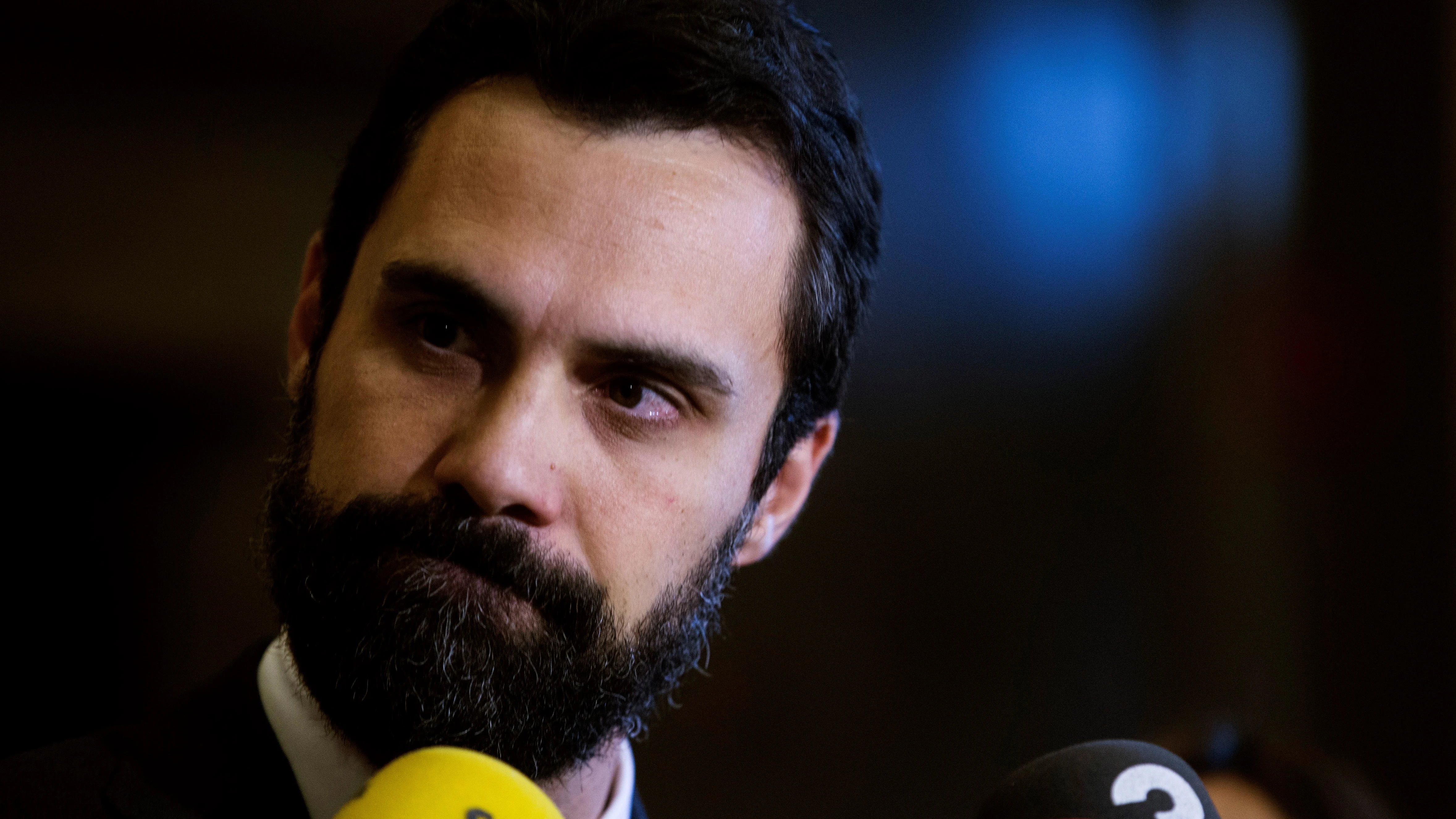 El presidente del Parlament, Roger Torrent.
