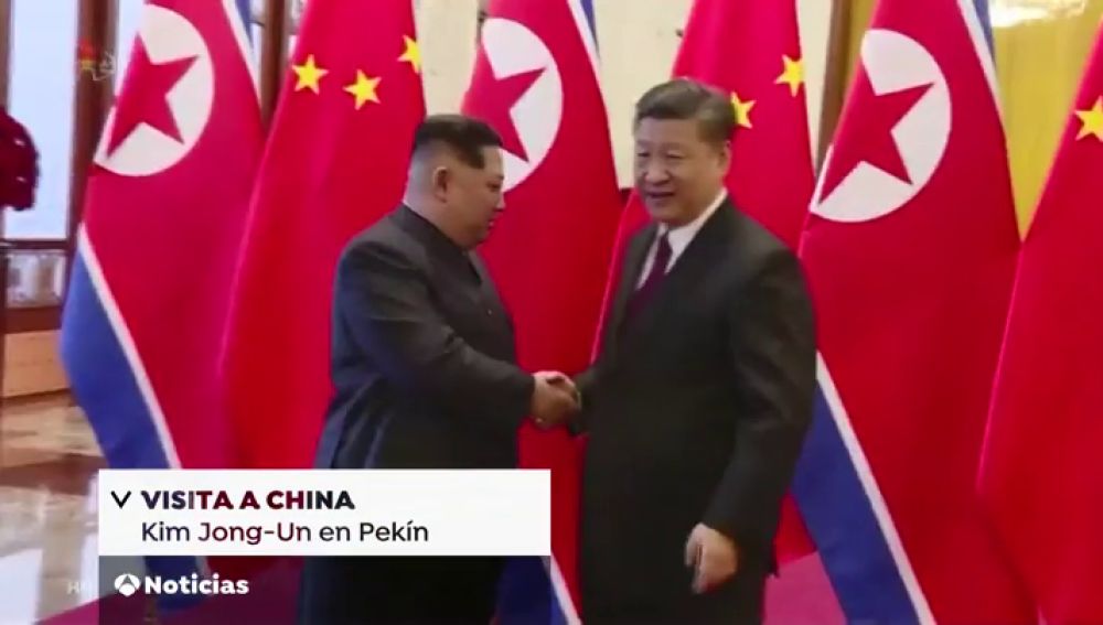 El líder norcoreano inicia una visita a China a la espera de una nueva cumbre con Donald Trump