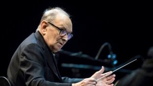 El compositor italiano Ennio Morricone