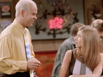 Gunther y Rachel en 'Friends' Gunther y Rachel en 'Friends'