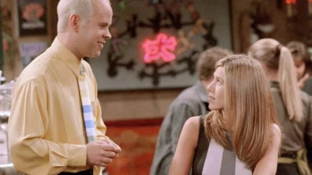 Gunther y Rachel en 'Friends' Gunther y Rachel en 'Friends'