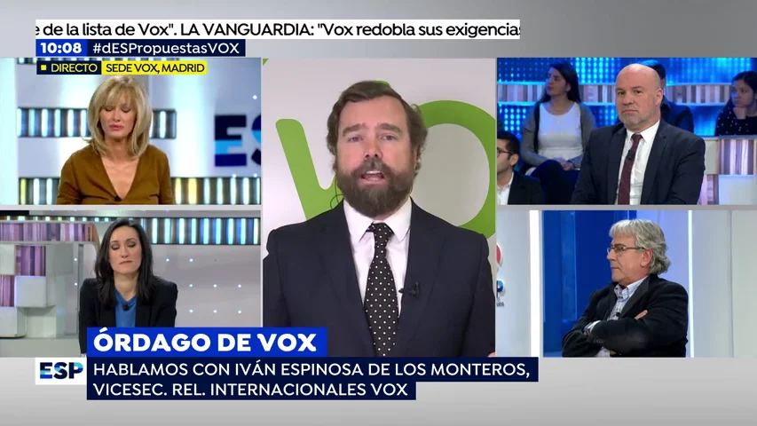 El vicesecretario de Relaciones Internacionales de Vox: "Yo creo que ser mujer no es una enfermedad" El vicesecretario de Relaciones Internacionales de Vox: "Yo creo que ser mujer no es una enfermedad"