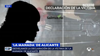 La estremecedora declaración de la víctima de 'La Manada de Alicante': 