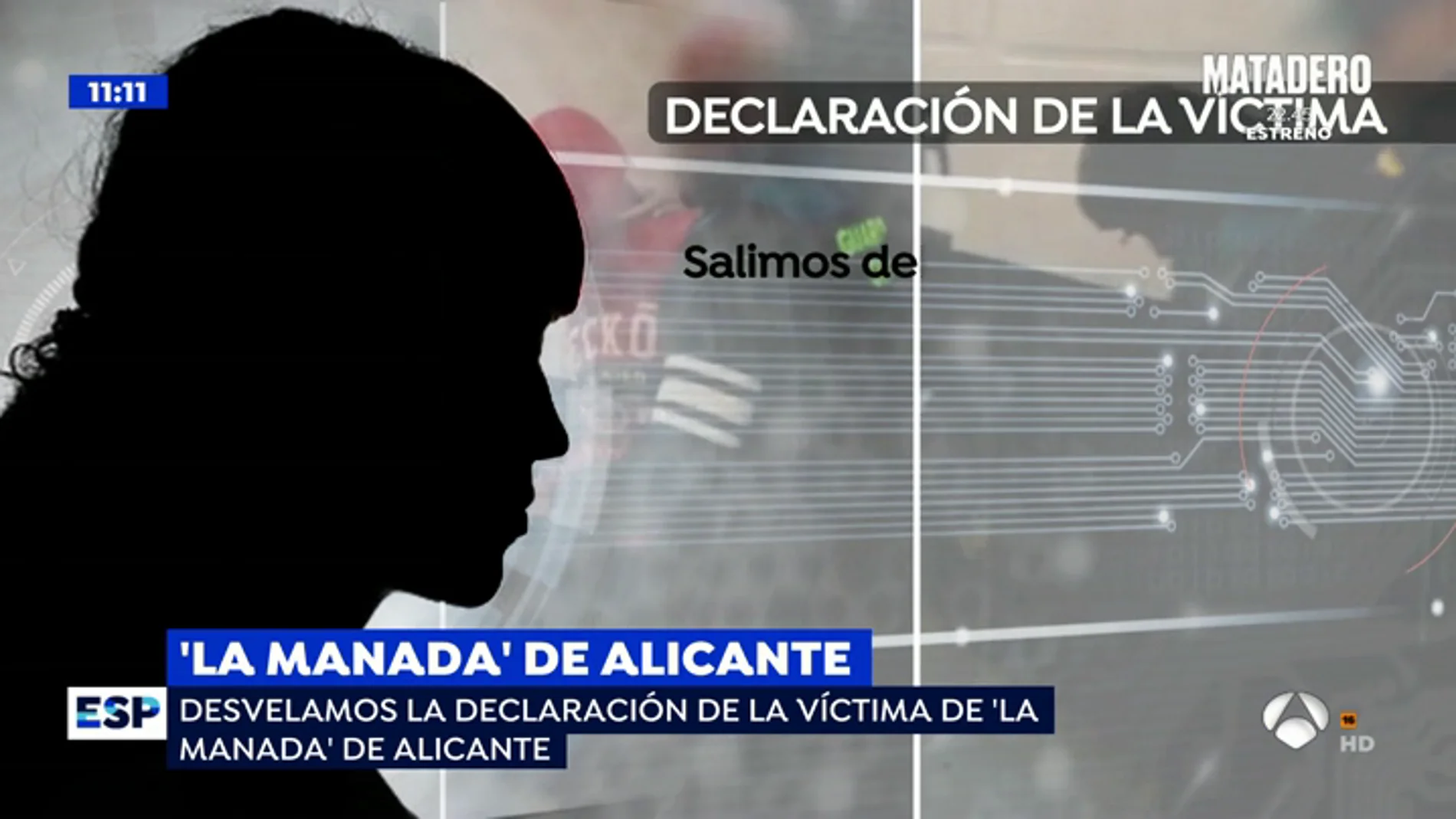 La estremecedora declaración de la víctima de 'La Manada de Alicante': "Me sujetaron la cabeza contra el suelo y me rompieron la ropa"