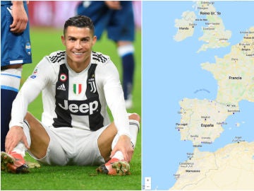 Cristiano Ronaldo y el mapa de todos sus goles