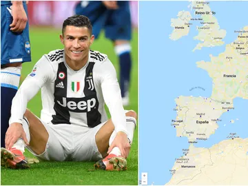 Cristiano Ronaldo y el mapa de todos sus goles Cristiano Ronaldo y el mapa de todos sus goles