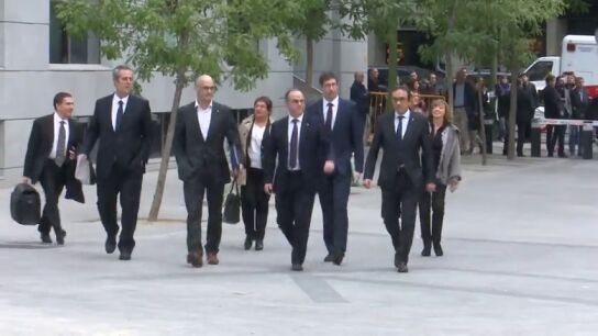 El Tribunal Supremo pide a Interior que traslade a los presos del proc&eacute;s antes de febrero