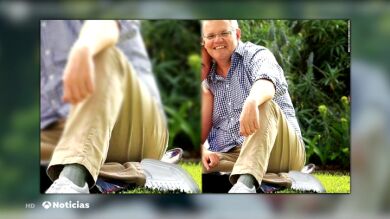 El error de photoshop en una foto oficial del primer ministro australiano 