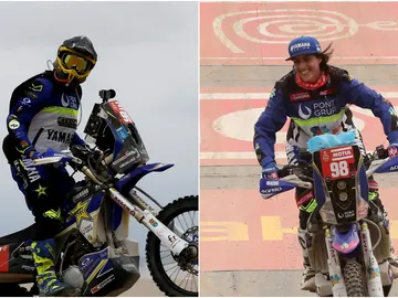 Javier y Sara, la pareja española del Dakar 2019 Javier y Sara, la pareja española del Dakar 2019