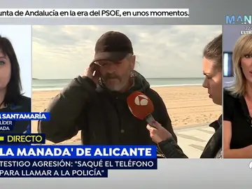 El testigo que socorrió a la víctima de 'La Manada de Alicante': "Uno la inmovilizó y el resto la tocaba y la magreaba" El testigo que socorrió a la víctima de 'La Manada de Alicante': "Uno la inmovilizó y el resto la tocaba y la magreaba"