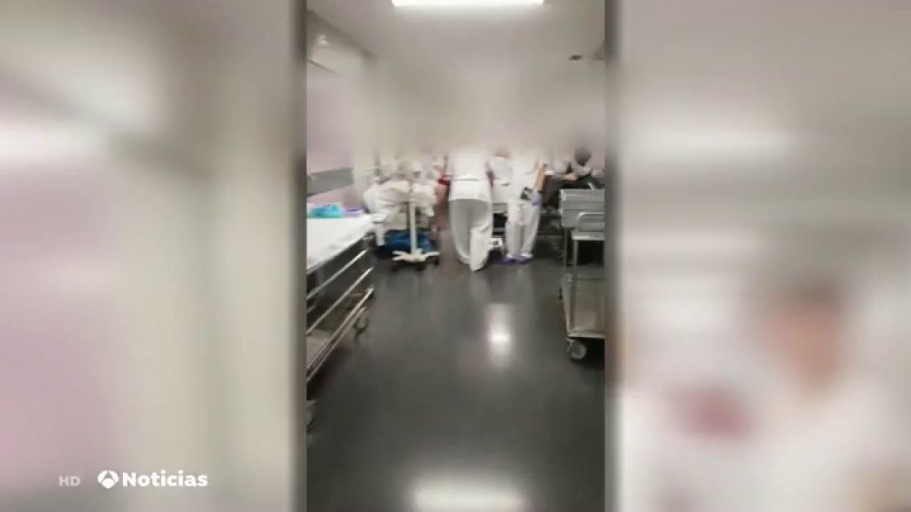 Saturación en las urgencias de muchos de los hospitales españoles