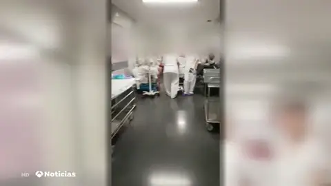Saturación en las urgencias de muchos de los hospitales españoles Saturación en las urgencias de muchos de los hospitales españoles