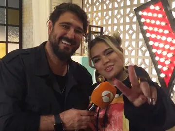 Antonio Orozco y Karol G 'La Voz' Antonio Orozco y Karol G 'La Voz'
