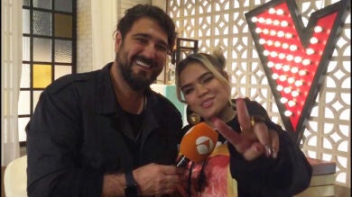 Karol G, asesora de Antonio Orozco en los Asaltos de 'La Voz'