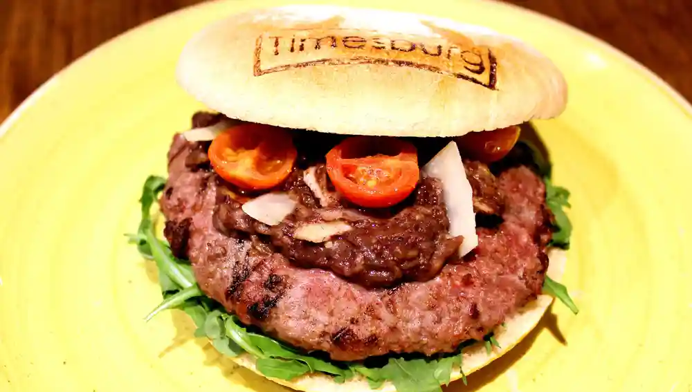La hamburguesa 'La Melanzane', de Timesburg.
