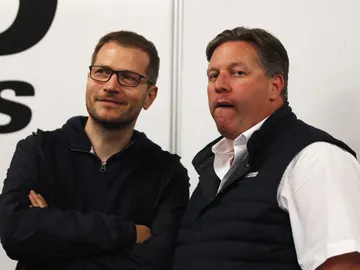 Andreas Seidl, junto a Zak Brown Andreas Seidl, junto a Zak Brown