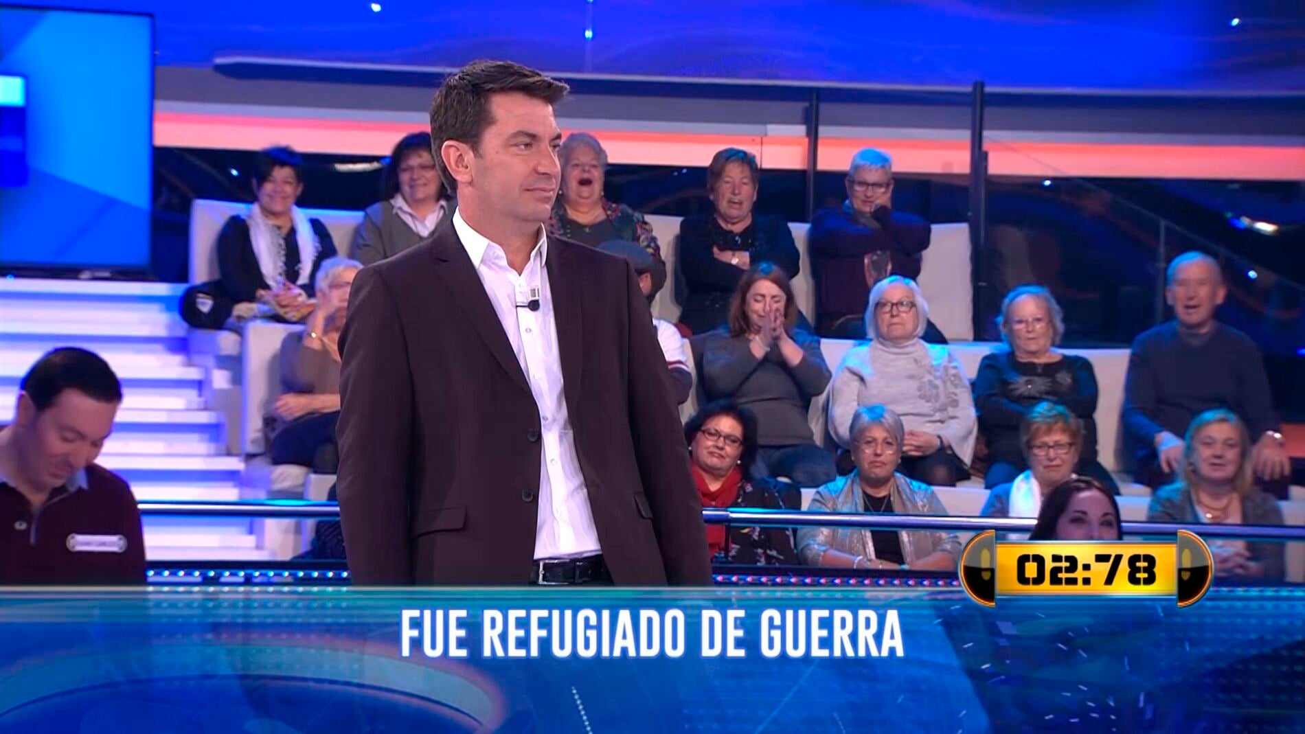 Arturo Valls sorprendido