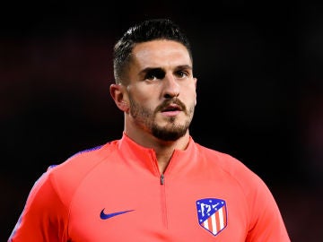 Koke, con el Atlético