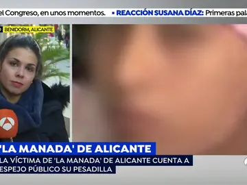 'Espejo Público' habla con la víctima de 'La Manada' de Callosa: "Está sobrepasada, solo habla delante de la madre" 'Espejo Público' habla con la víctima de 'La Manada' de Callosa: "Está sobrepasada, solo habla delante de la madre"