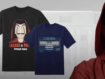 Consigue una camiseta oficial de 'La casa de papel' participando en el trivial Consigue una camiseta oficial de 'La casa de papel' participando en el trivial