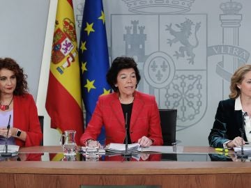 La portavoz del Gobierno, Isabel Celaá