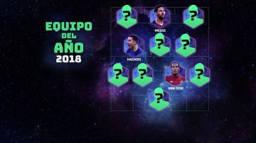 Parte del equipo del año de la UEFA 2018