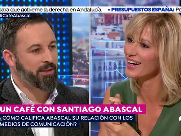 Los 10 titulares que ha dejado Santiago Abascal en su entrevista en 'Espejo Público' Los 10 titulares que ha dejado Santiago Abascal en su entrevista en 'Espejo Público'