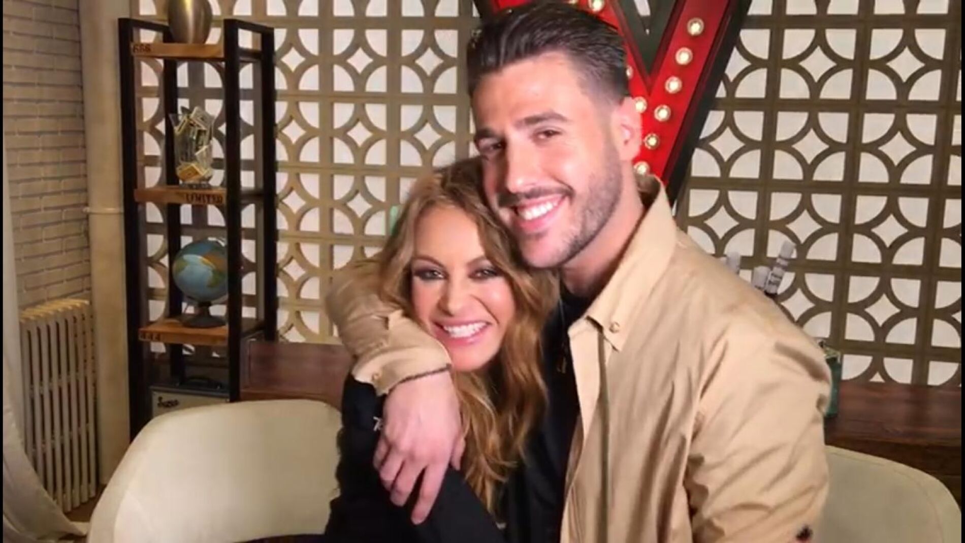 Antonio José, co-coach de Paulina Rubio en los asaltos de 'La Voz'