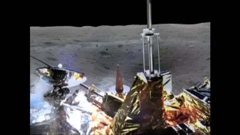 La Administración Espacial China ha compartida un vídeo mostrando el aterrizaje en el lado oculto de la Luna La Administración Espacial China ha compartida un vídeo mostrando el aterrizaje en el lado oculto de la Luna