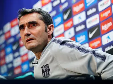 Valverde, en rueda de prensa Valverde, en rueda de prensa