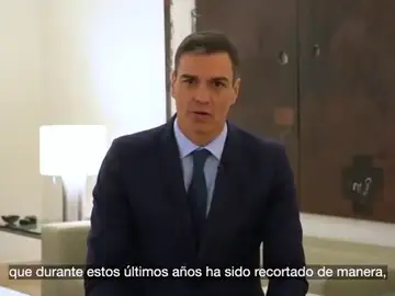 Sánchez destaca que el objetivo central de los presupuestos son las personas Sánchez destaca que el objetivo central de los presupuestos son las personas