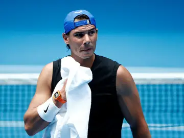 Rafa Nadal, en Australia Rafa Nadal, en Australia