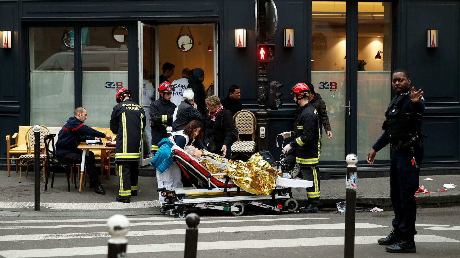 Una española, entre los tres fallecidos en una explosión en una panadería de París