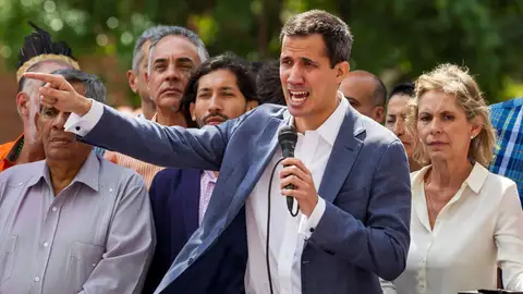 El presidente de la Asamblea Nacional de Venezuela, el opositor Juan Guaidó El presidente de la Asamblea Nacional de Venezuela, el opositor Juan Guaidó