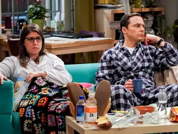 Amy y Sheldon en 'The Big Bang Theory' Amy y Sheldon en 'The Big Bang Theory'