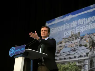 El presidente del PP, Pablo Casado El presidente del PP, Pablo Casado
