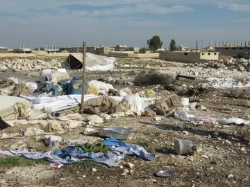 Campo de refugiados sirio Campo de refugiados sirio