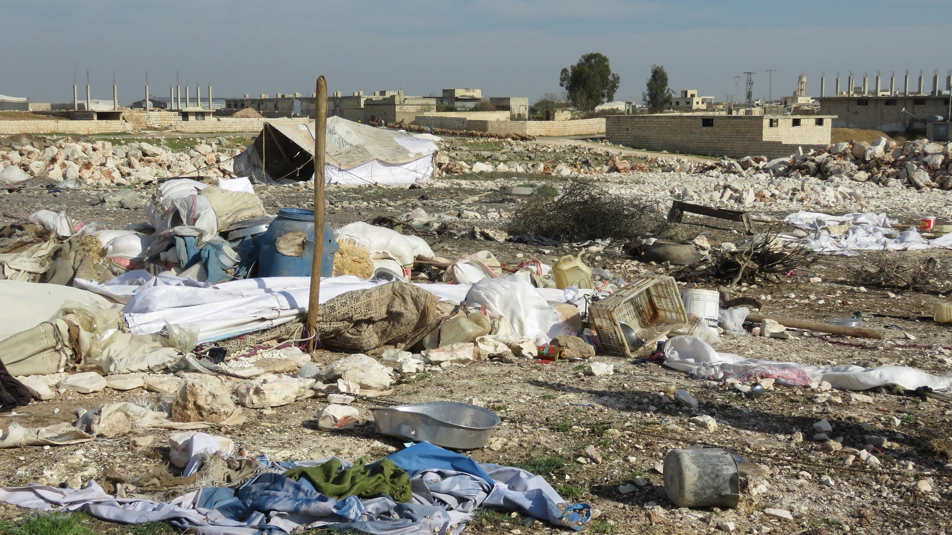 Campo de refugiados sirio Campo de refugiados sirio