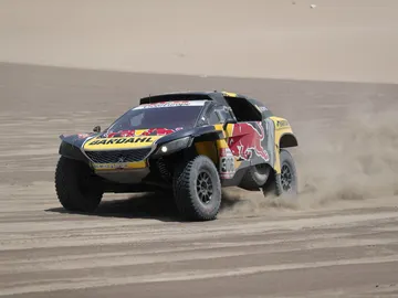 Sebastien Loeb, en el Dakar Sebastien Loeb, en el Dakar