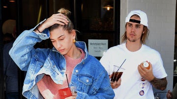 Hailey Baldwin y Justin Bieber