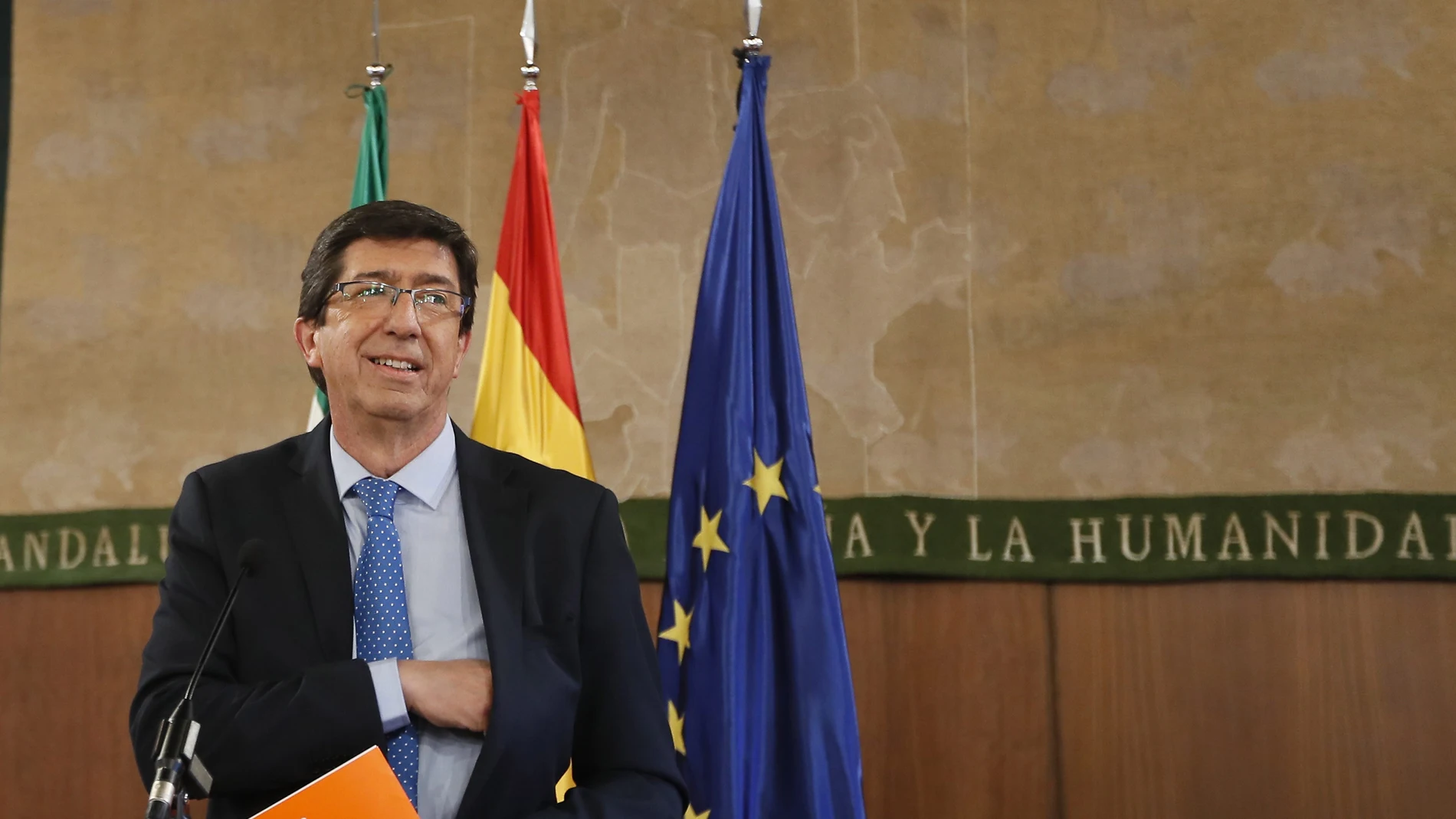 El líder de Cs en Andalucía, Juan Marín El líder de Cs en Andalucía, Juan Marín
