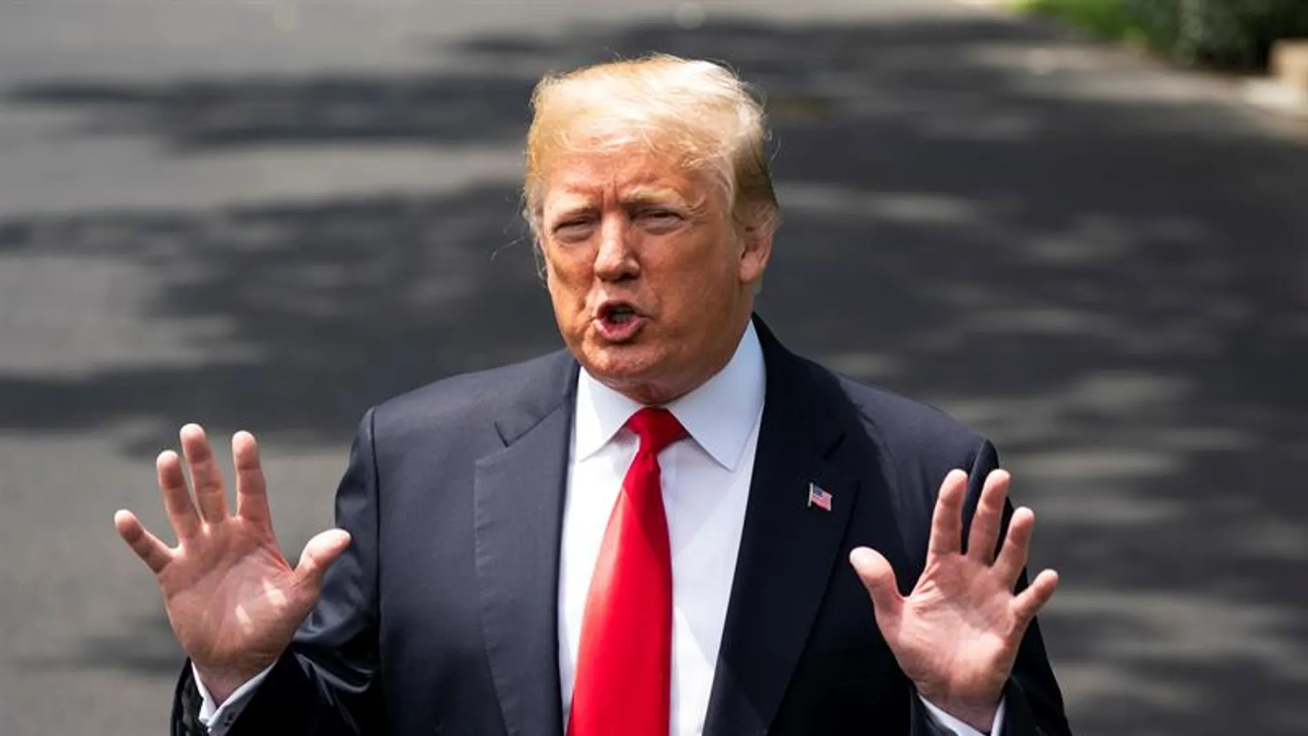 El presidente de EEUU, Donald Trump El presidente de EEUU, Donald Trump