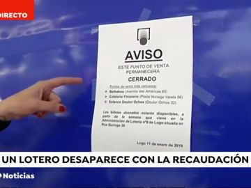 Un lotero de Lugo desaparece con más de 90 mil euros